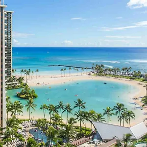 Ilikai Tower 1538 Lagoon View 1br Honolulu
